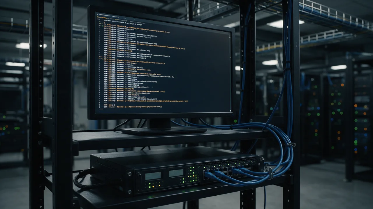 Терминал с потоком ответов API, часть помечена как отклонённые, и балансировщик