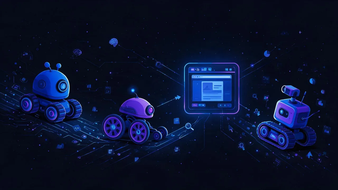 Three classes of AI bot: training, indexing for answers, and user-triggered fetching