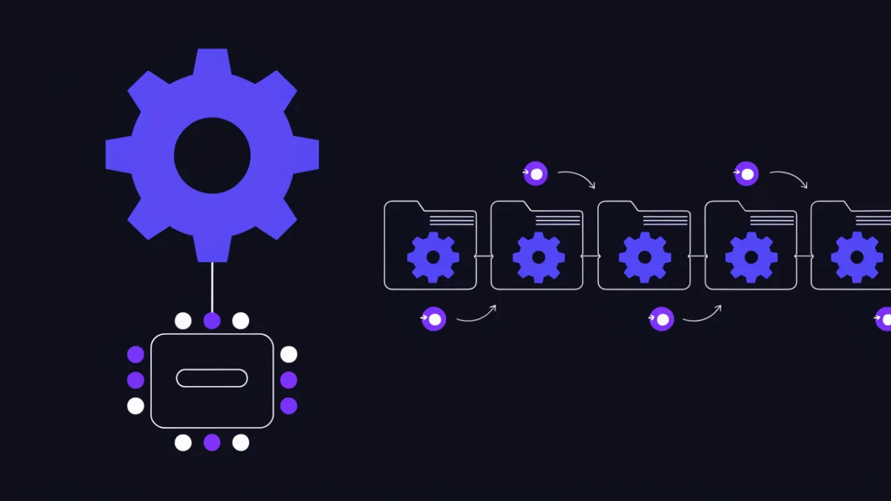Comparison: the virtual host config is parsed once at startup while distributed directory files are re-read on every request