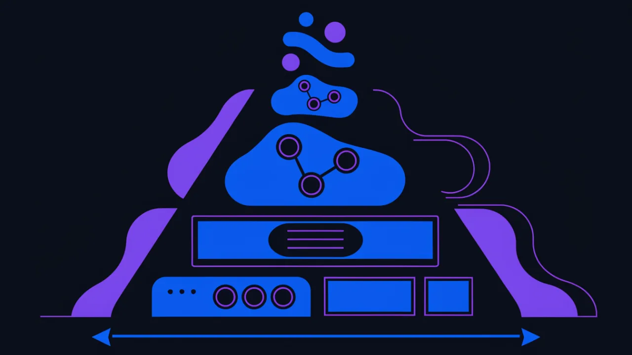 Responsibility boundary diagram: the provider covers hardware, network and hypervisor, the customer covers the operating system, application and data