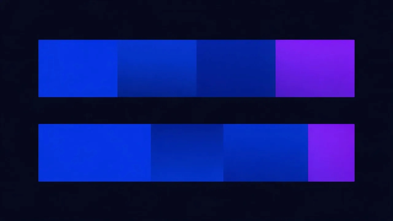Two timing breakdowns side by side, one local and one distant, with the handshake segments visibly larger and the server segment identical