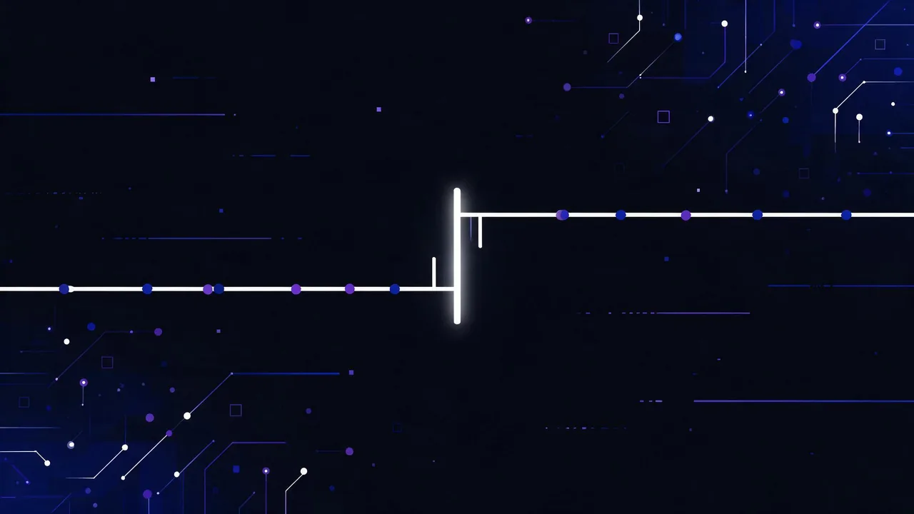 A request volume line stepping upward at the point a speculation rule is enabled