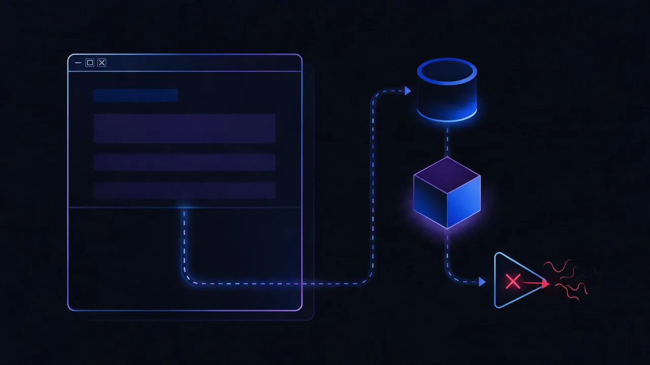 Two description channels of a page: visible text and JSON-LD, and three classes of consumers