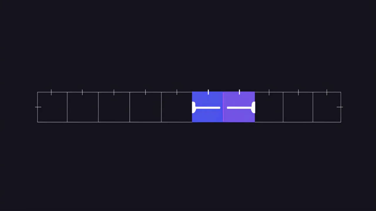 Calculation diagram: the last octet scale divided into blocks of 32 addresses, with network address, host range and broadcast highlighted