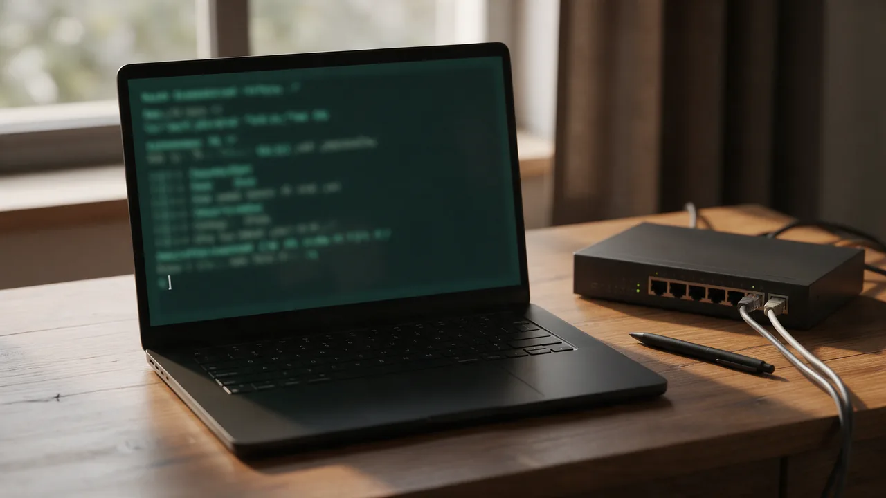 Командная строка с подключением telnet к порту сервера